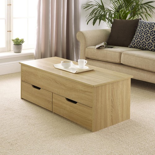 Wooden coffee table with - wooden,