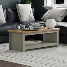 Arlington Coffee Table 1 Shelf