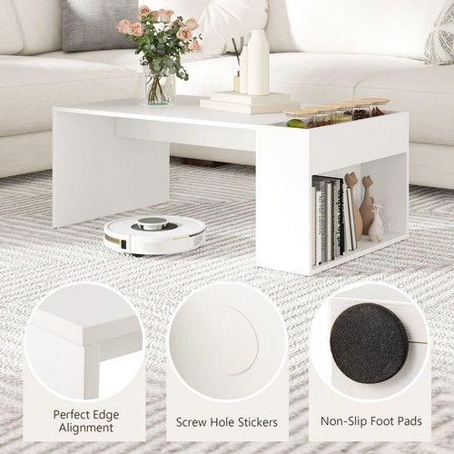 Coffee table 85cm - coffee,