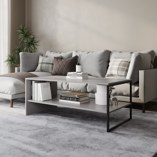 100cm wooden coffee table - coffee,