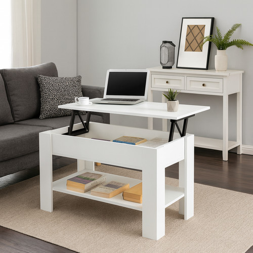 Lift coffee table lifting - up,
