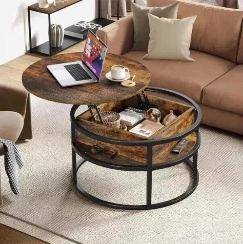 Rustic wooden coffee - rustic, table